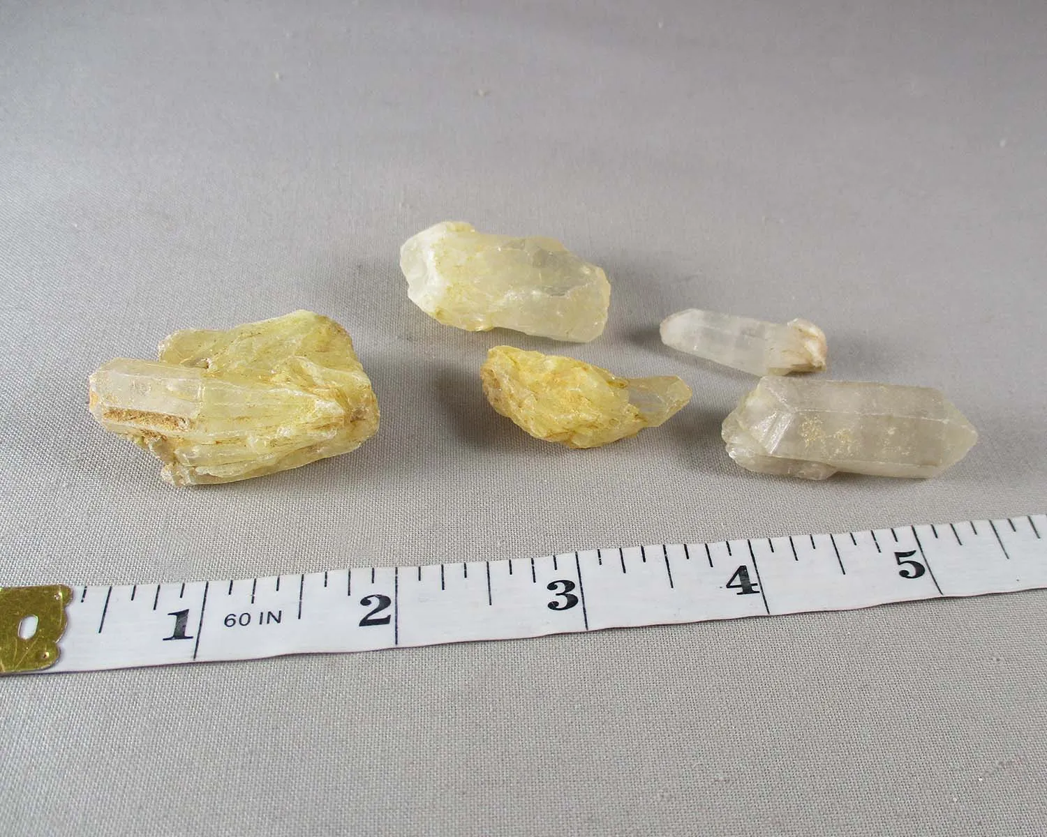 35% OFF!  Tangerine Quartz Crystal Points 3pc H103**