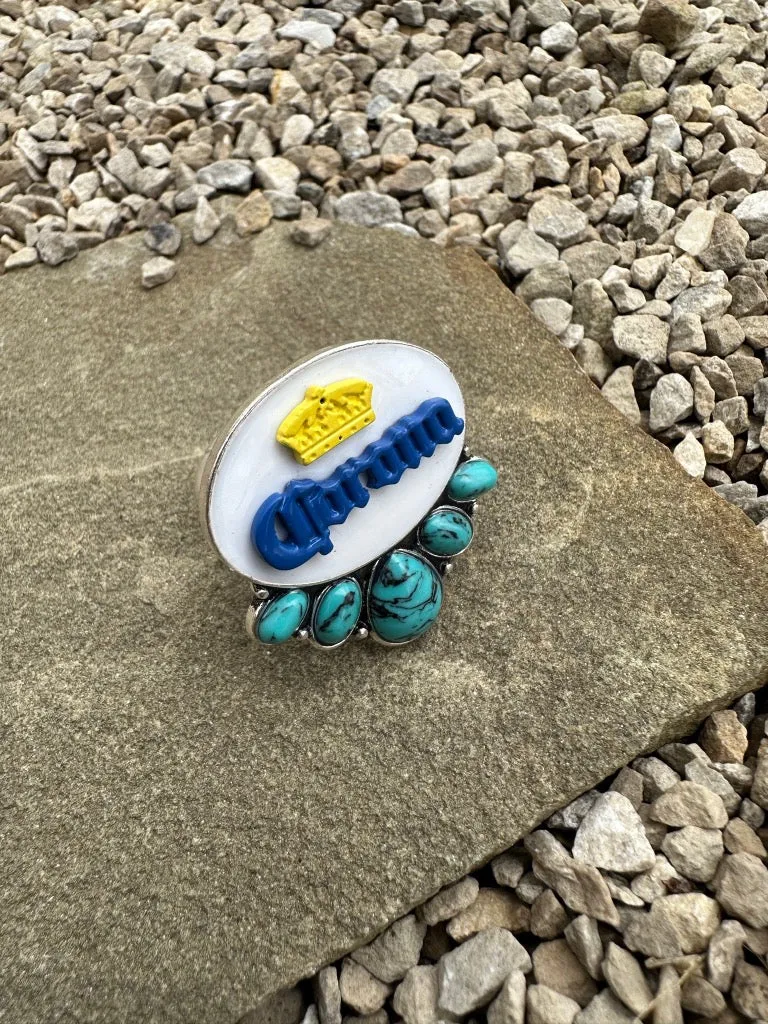 Corona Turquoise Ring