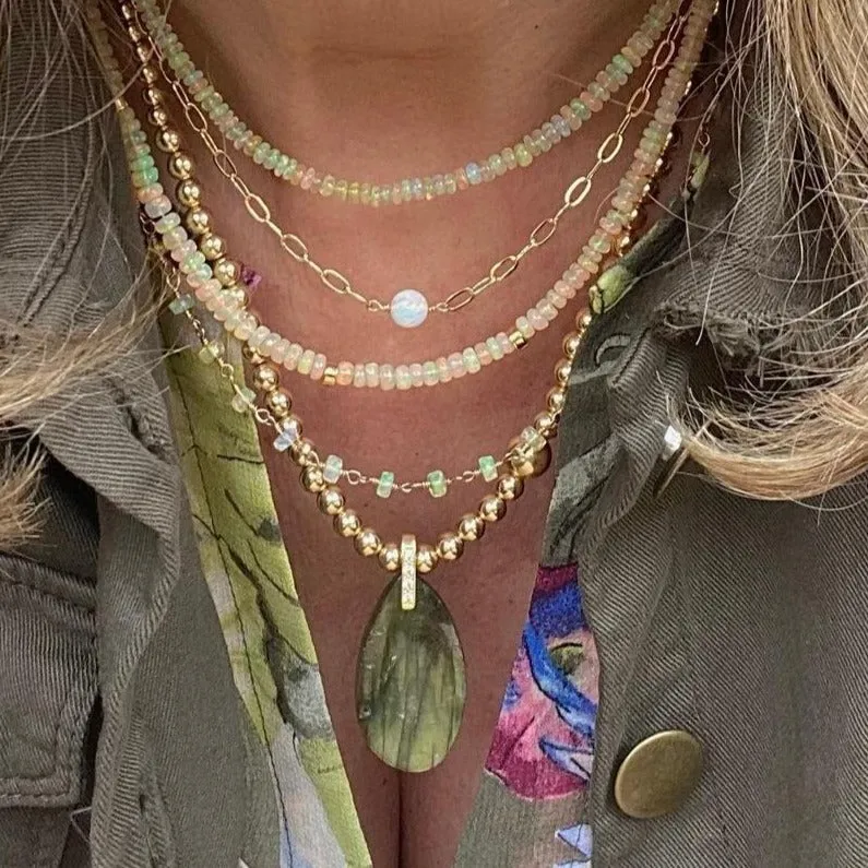 Opal Necklace - Candy