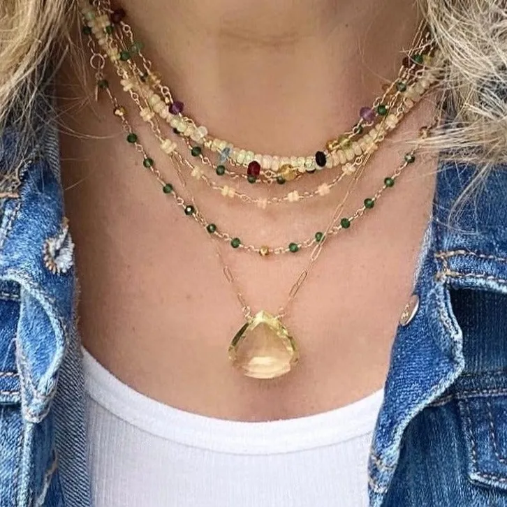 Opal Necklace - Candy