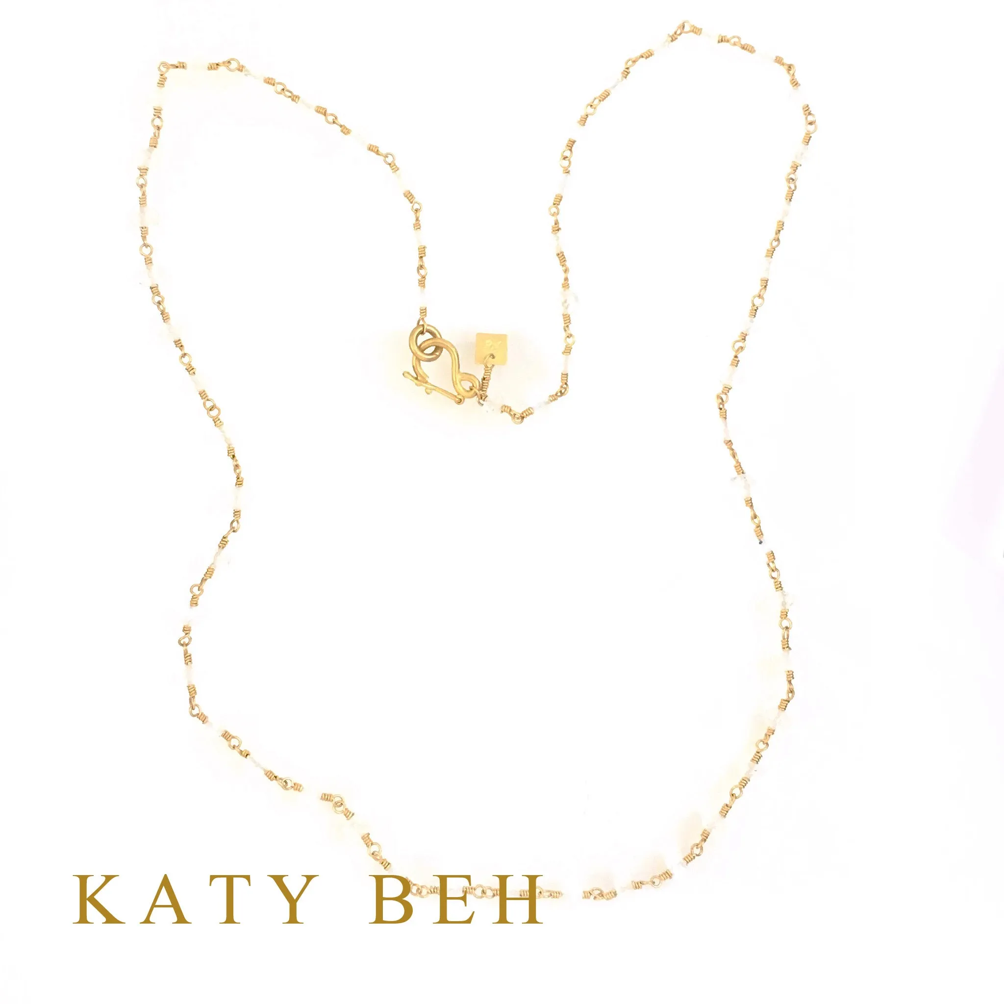 Shawn Rainbow Moonstone Necklace