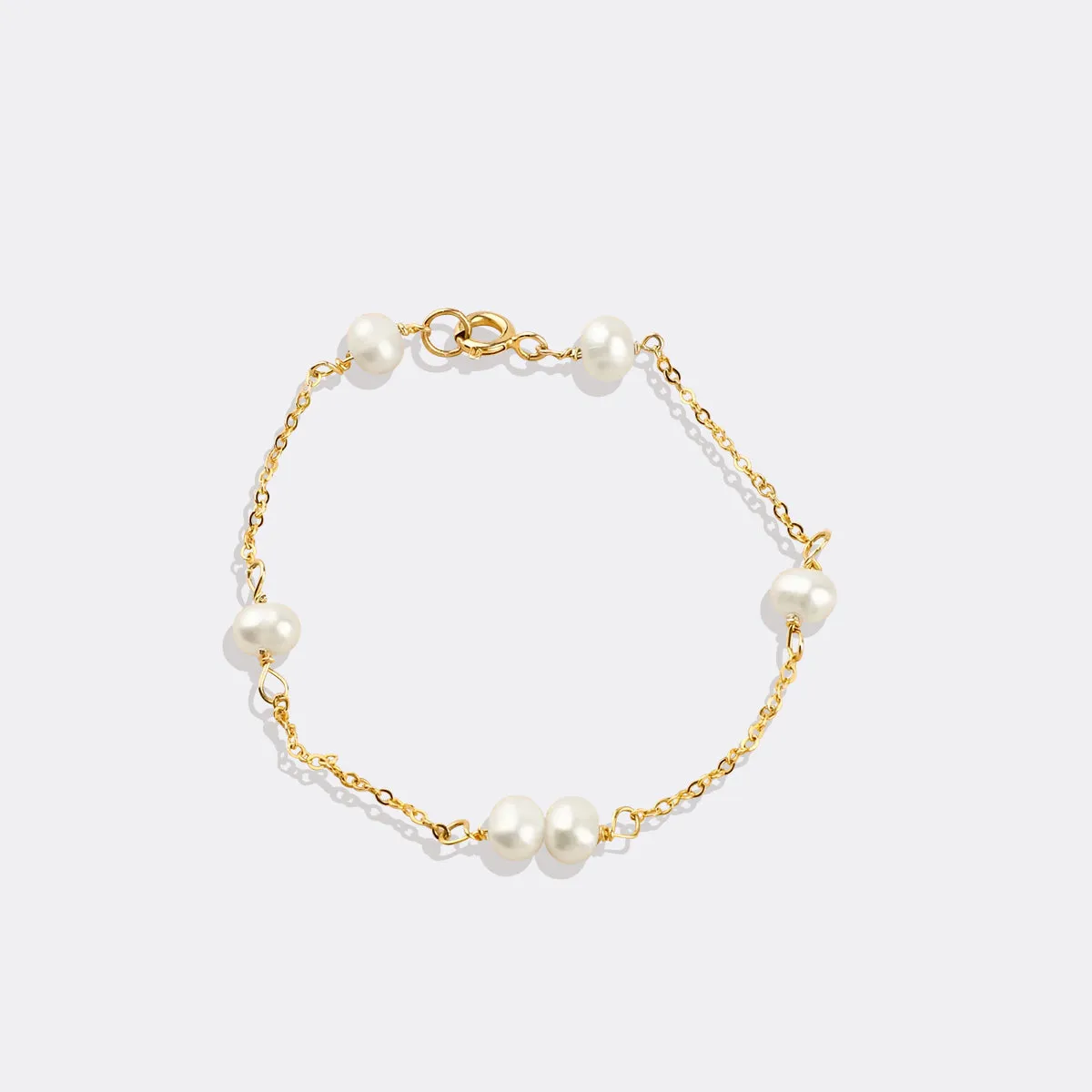 Six Pearl Bracelet