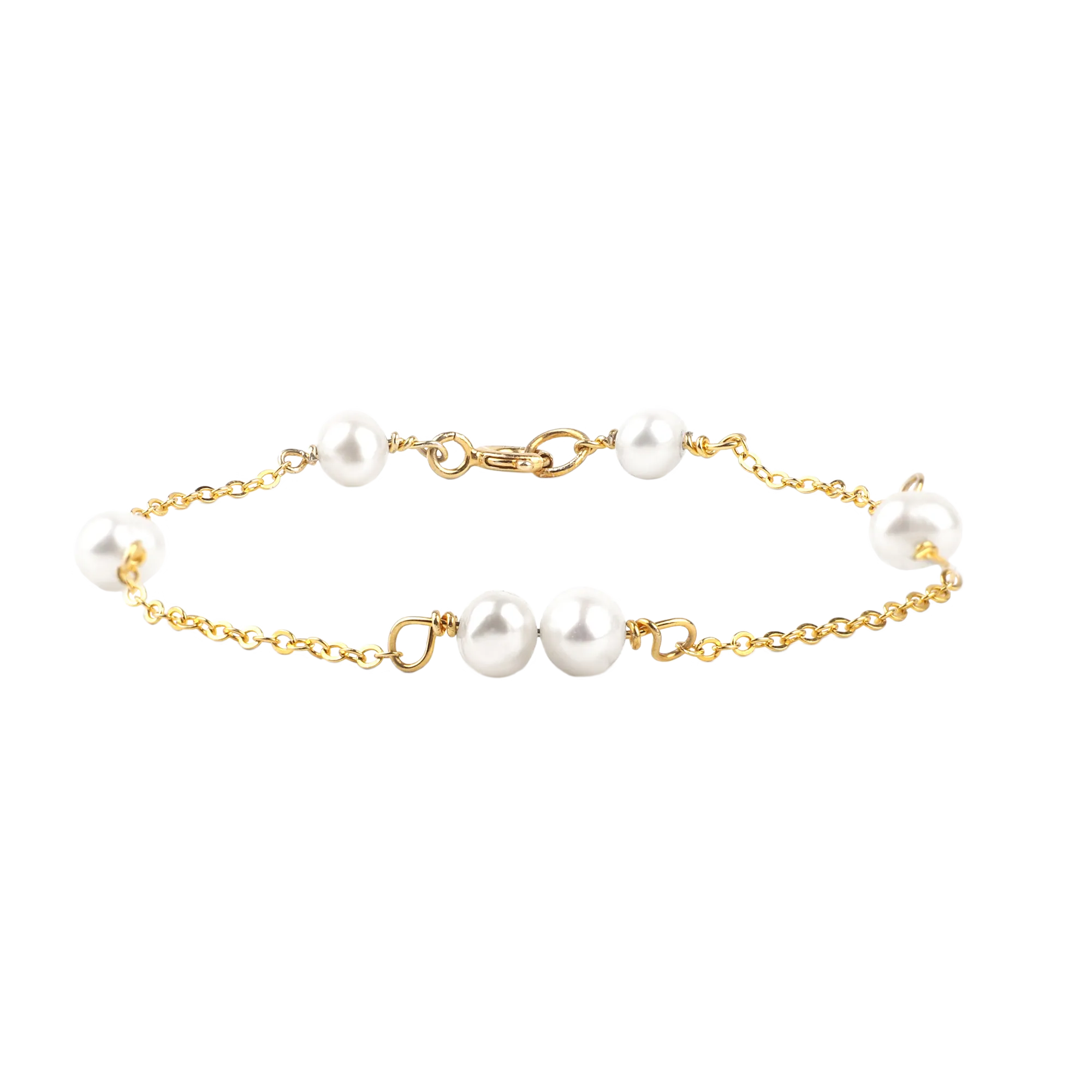Six Pearl Bracelet