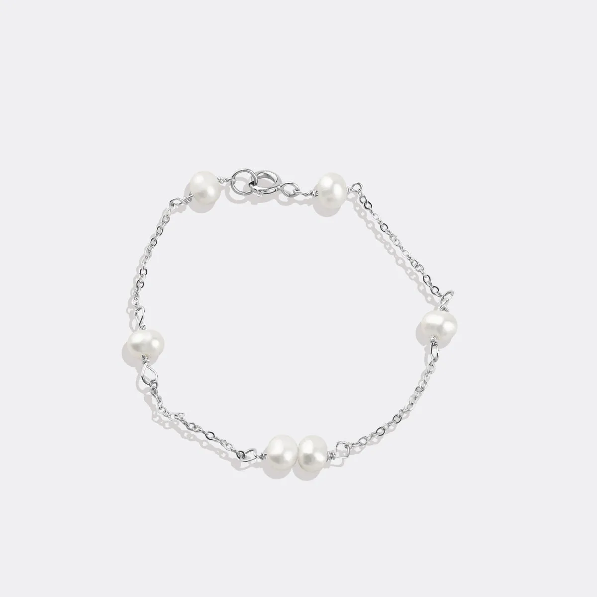 Six Pearl Bracelet