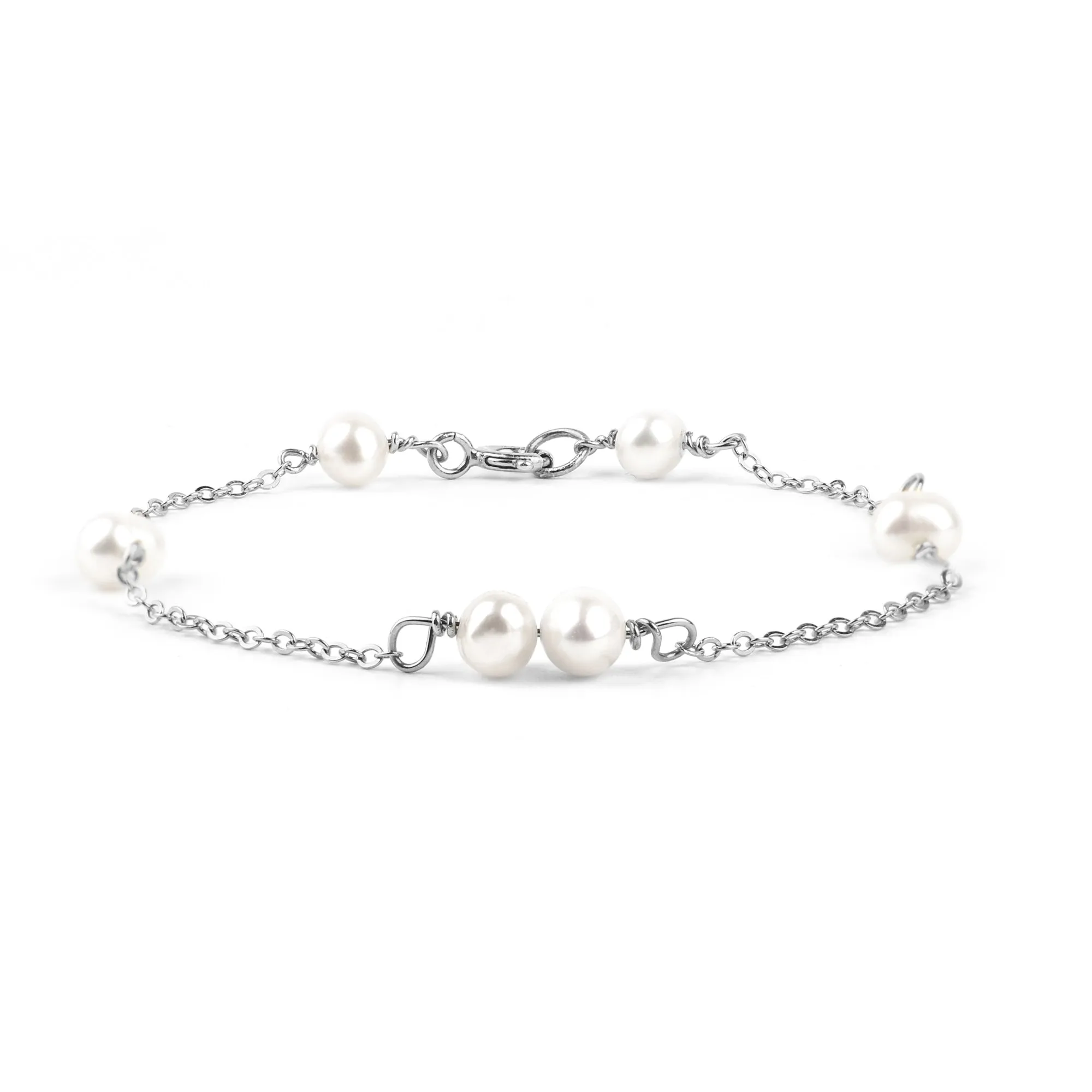 Six Pearl Bracelet