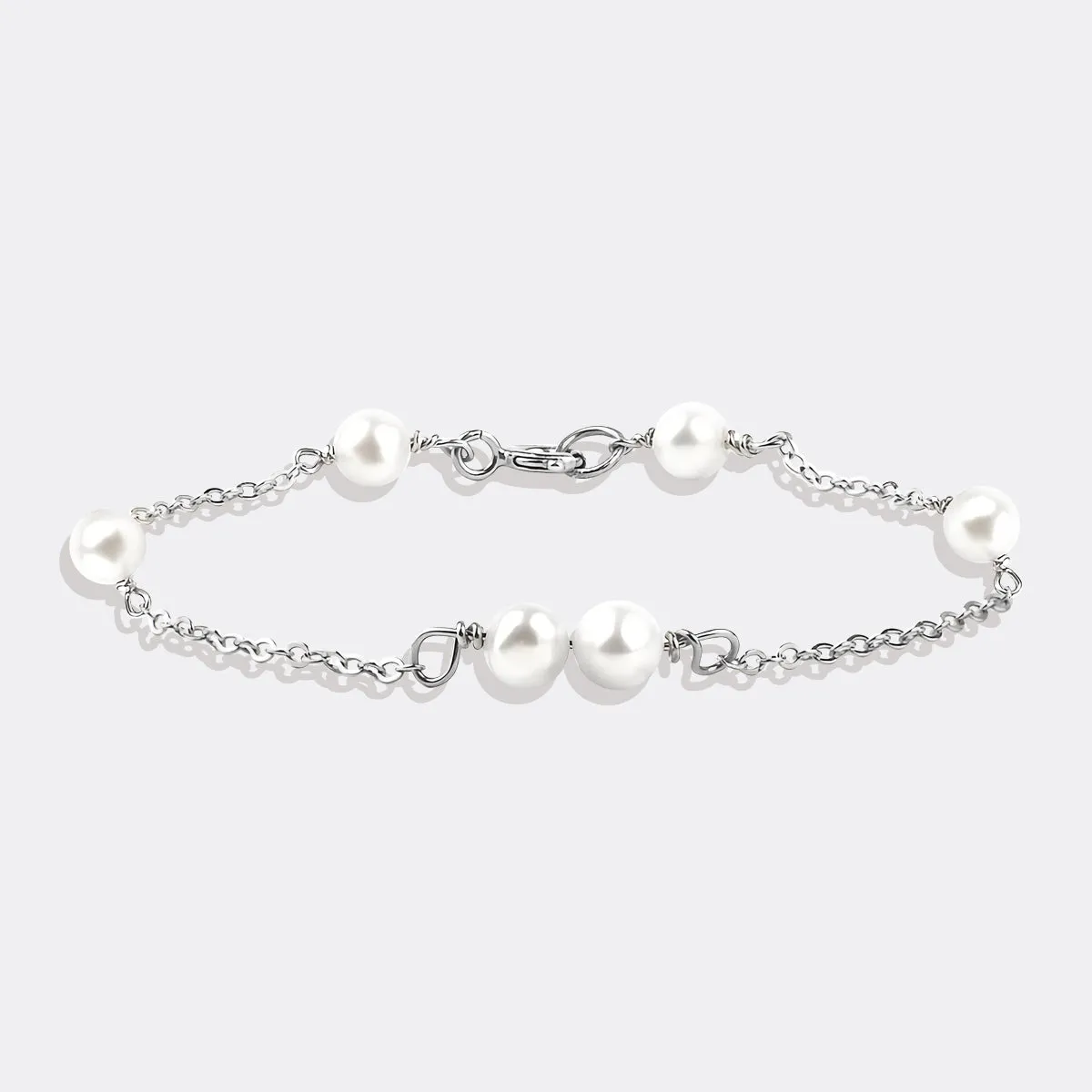 Six Pearl Bracelet