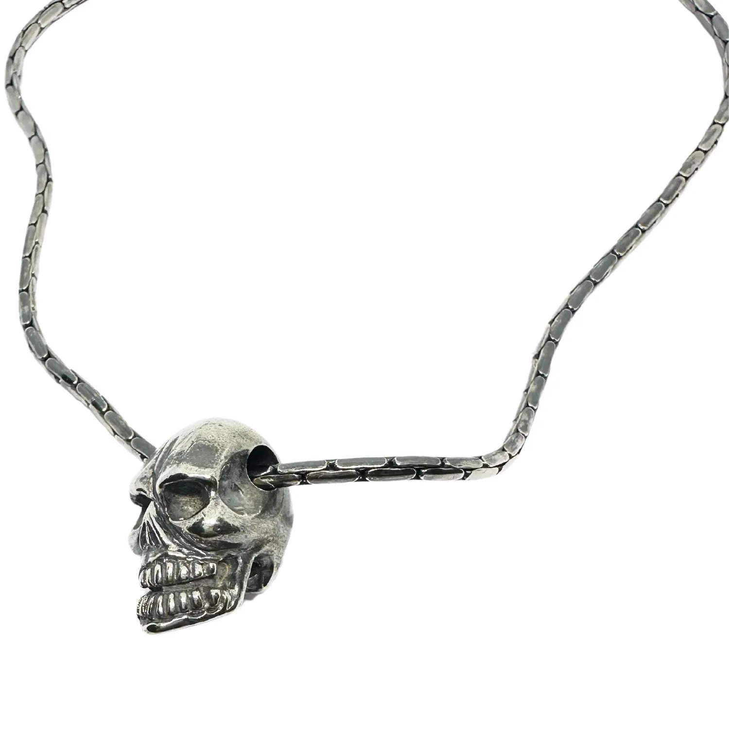 Skull Necklace Paloma Chain