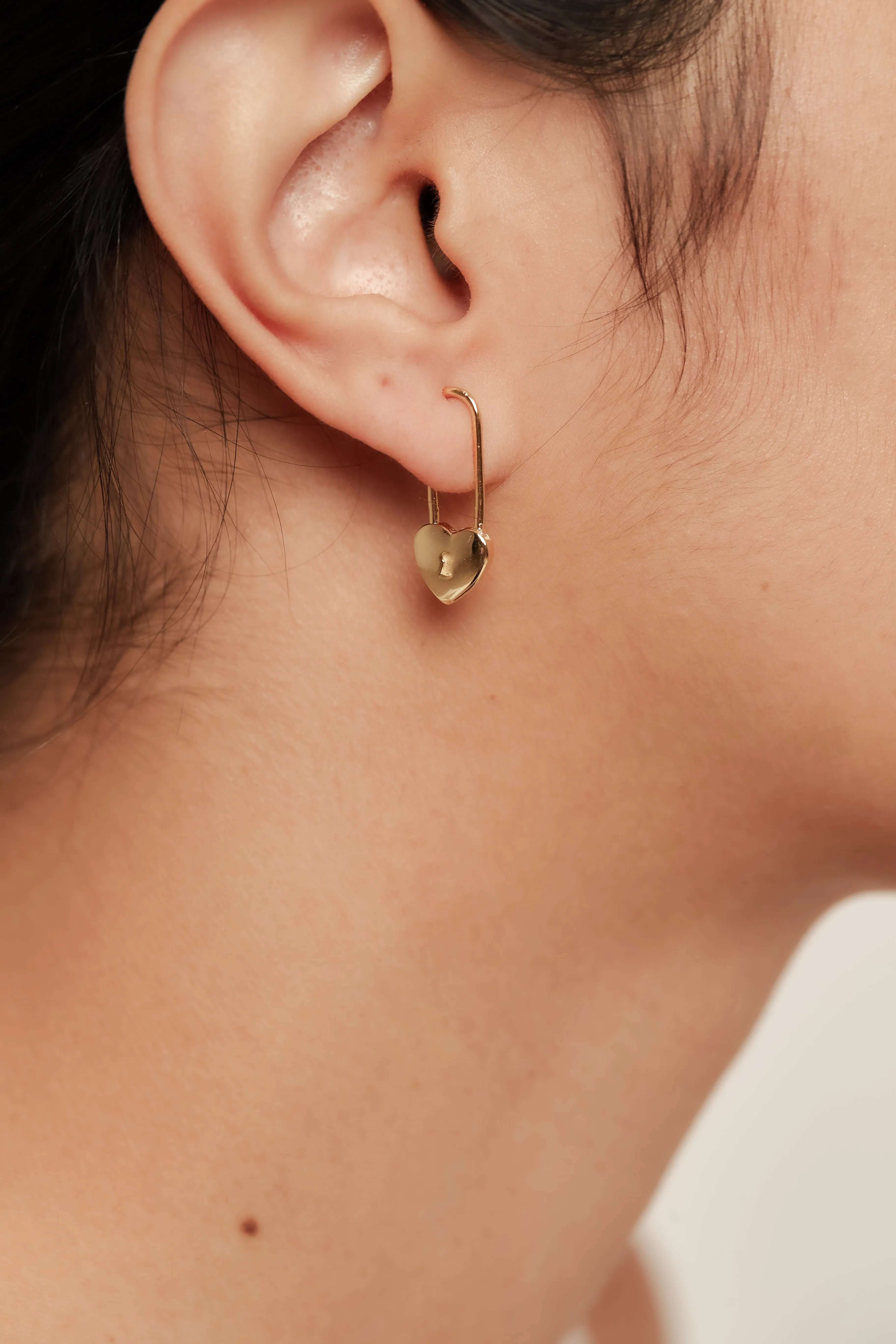 THE HEART LOCK EARRINGS