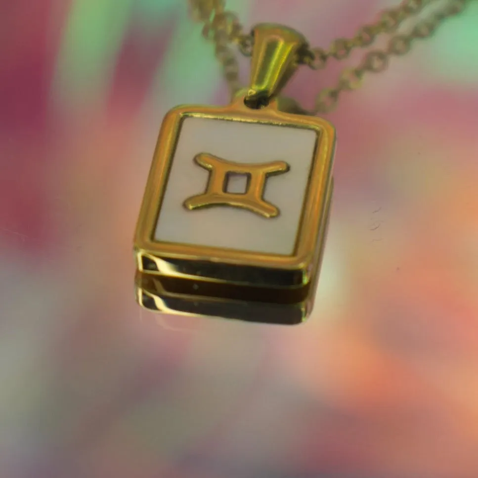 Zodiac Pearl Necklace
